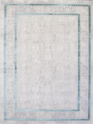 Ковер AMELI 9255A S.L.GREY / P.TURQUOISE 1,57х2,3м