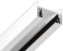 Шинопровод накладной однофазный Standard 220V GL7101 WH белый 1000х32.5х19.8 (ввод питания, 1 заглушка, крепле