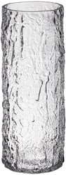 Ваза Glass Nature стекло прозрачный 30см