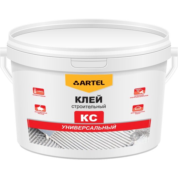 Клей строительный КС ARTEL термостойкий (25кг)