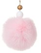 Украшение подвесное Розовый шарик из меха 8x7x7см 89510 Украшение подвесное Розовый шарик из меха 8x7x7см 89510