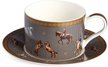 Пара чайная Lefard Horse club 300мл фарфор коричневый