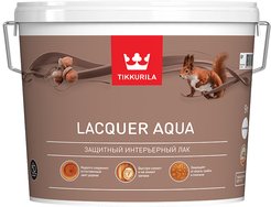 Лак интерьерный Tikkurila LACQUER AQUA EP матовый 9л