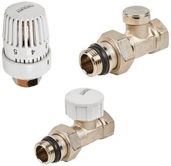 Комплект для подключения радиатора Heizen 1/2" прямой
