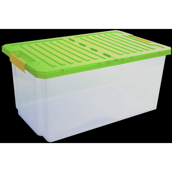 Ящик д/хранения Plastic-Repablic BranQ Unibox 12л 40,5х25,1х18,5см с крышкой,ПП