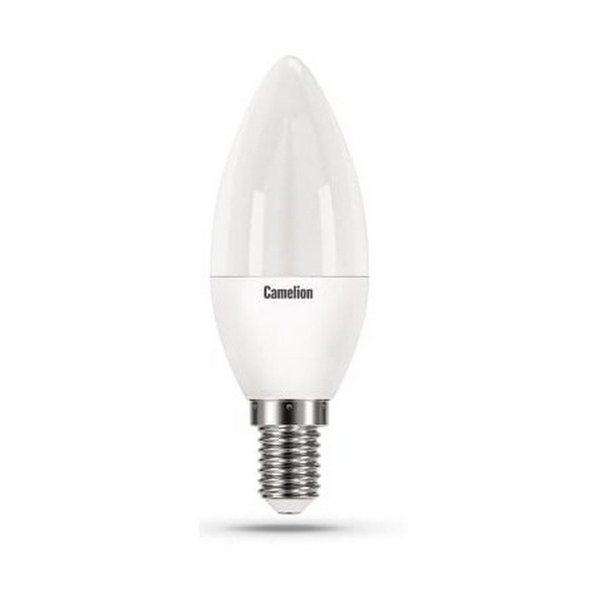 Лампа светодиодная Camelion LED10-C35/865/E14 10Вт 220В свеча холодный свет
