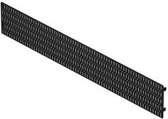 Панель перфорированная Larvij 89,3х15,5см черный