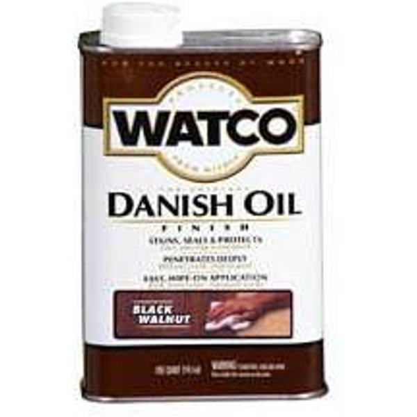 Масло Датское тонирующее защитное Watco  0,946л черный орех