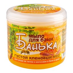 Мыло Банное 450мл Густое Кленовый мед