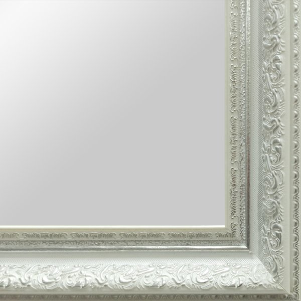 Зеркало Верона белая 600х740