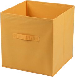 Короб д/хранения Qually 31х31х31см желтый