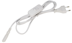 Шнур белый 1,5м для светильника REV с выключателем