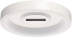 Люстра Мадлен 110+5W LED пульт, металл, акрил, белый/серый