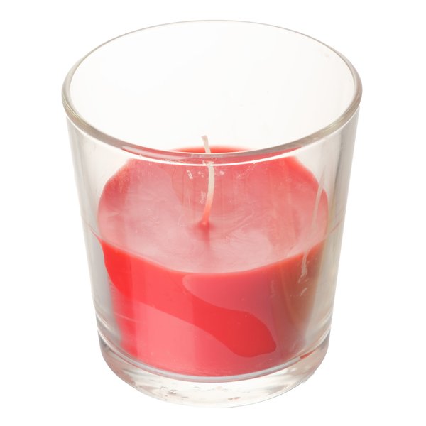 Свеча в стакане ароматизированный Клубника