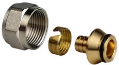 Адаптер для полиэтиленовых труб 16х2,2х1/2" RTP