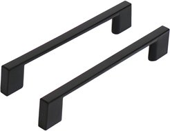 Ручка-скоба BL матовый черныйStahlBuro A302-128 2шт