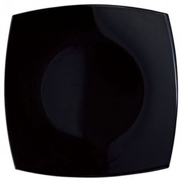 Тарелка постановочная Luminarc Quadrato Noir 35х25,5см черный, стекло