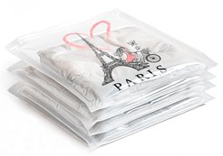 Пакет вакуумный д/хранения See you home Paris 50х60см ПЭТ клапан