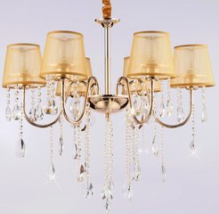 Люстра Ambrella light TR4589/6 GD золото 6хE14