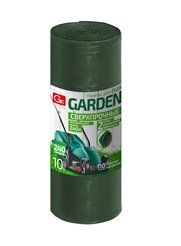 Пакеты д/мусора Grifon Proff Garden 240л 10шт 110х140см 35мкм двухслойные