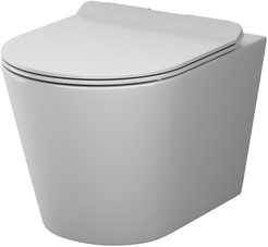 Унитаз подвесной AM.PM Sunny C85C1701SC безободковый с сиденьем микролифт