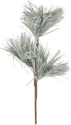 Ветка декоративная 34см хвойная 49042