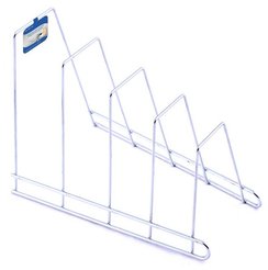 Подставка д/крышек/досок разделочных Мультидом 26х15х19см сталь