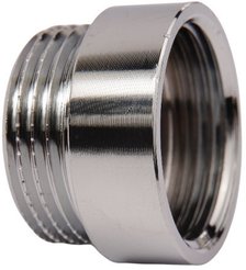 Удлинитель латунный 3/4" хромированный 10мм