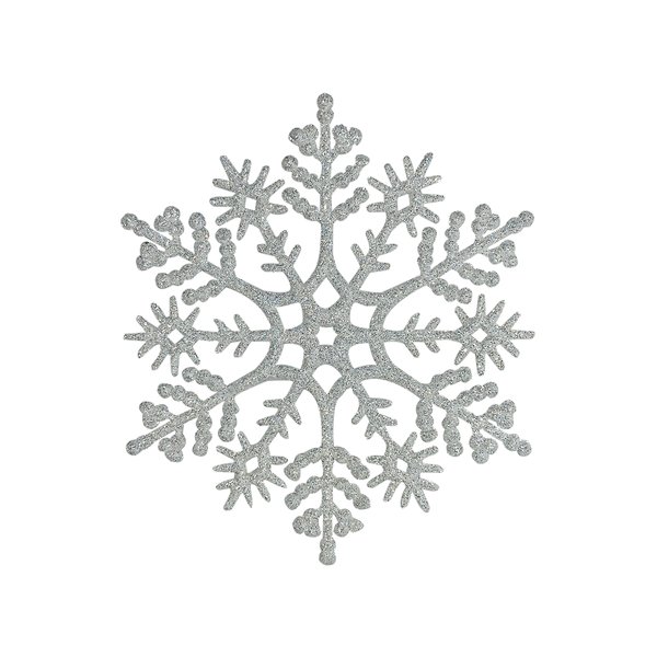 Украшение подвесное Снежинка 2д классика бриллиант 120x3мм
