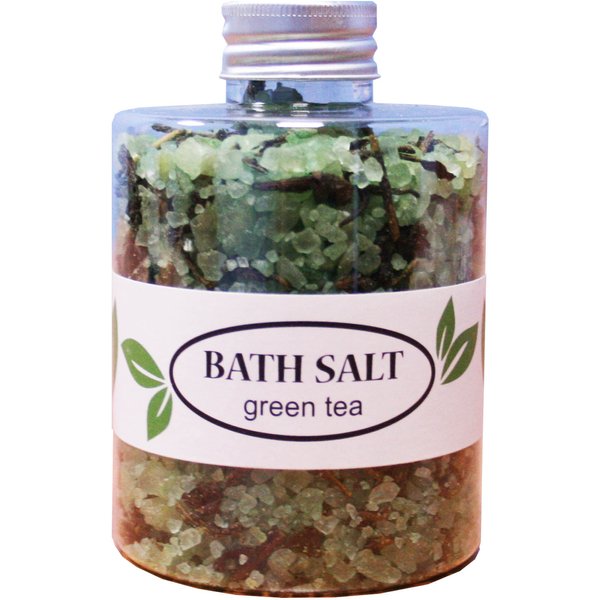 Соль морская для ванны с зеленым чаем 320г Proffi
