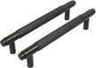 Ручка-скоба BL матовый черный StahlBuro AP2309-128 2шт