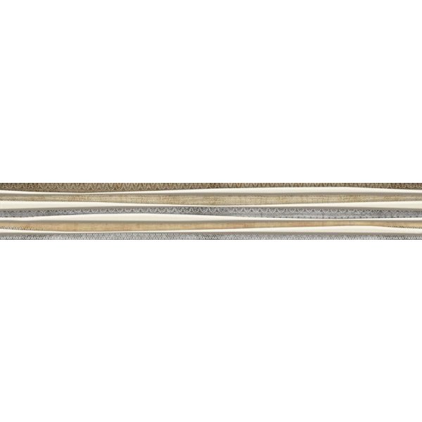 Бордюр настенный Lorens 6,7х49,4см коричневый шт(BWU53LRS04R)