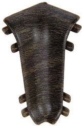 Угол внутренний LEXIDA 58мм флоу-пак Дуб черненый 408 2шт