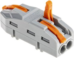 Клемма рычажковая duwi CMK 421-2 1х2 0.08-4мм² 4шт