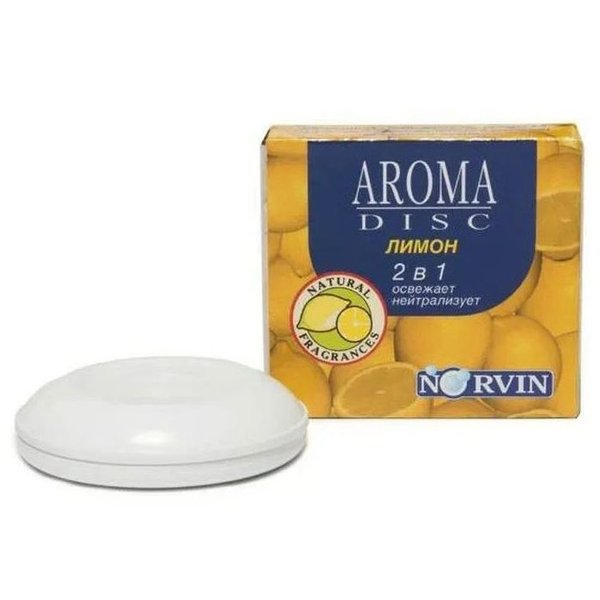 Освежитель воздуха дисковый Dr.Norvin Aroma disk Лимон