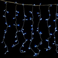 Электрогирлянда занавес внутренняя 1,5х2м 300 LED холодный белый SYCL-014