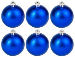 Набор шаров 6шт 6см синий SYQA-0122269