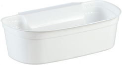 Органайзер д/мусора Idea 9,5x31x17,5см навесной, белый, пластик