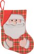 Носок рождественский Санта-Клаус 19х25см SYWZA-1225017