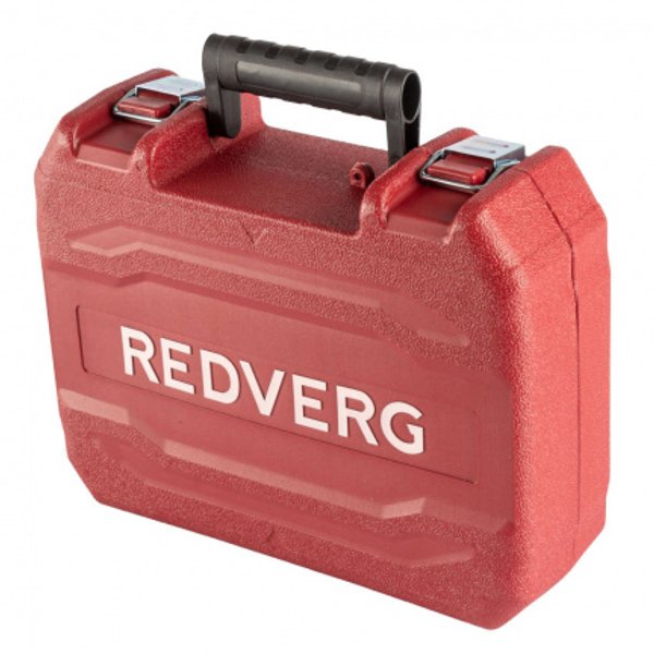Шуруповерт аккумуляторный бесщеточный RedVerg RD-SD12BL Li-Ion 36Нм 12В 2х2Ач