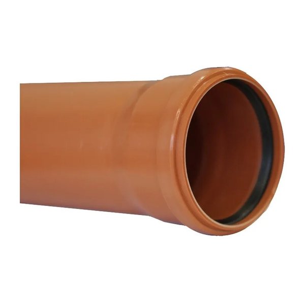 Труба канализационная полипропиленовая SN4 d110х3,4мм L3000мм для наружной канализации