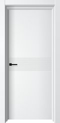 Дверь ДГ Кама-5 ПВХ Вайт 600х2000мм