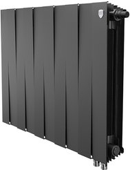 Радиатор биметаллический Royal Thermo PianoForte Noir Sable 500х800 6 секций нижнее подключение