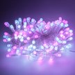 Электрогирлянда внутренняя Нить Fantasy 9м 180LED, холодный белый+розовый, контролер, прозрачный кабель