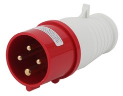 Вилка кабельная переносная ЭРА 014 3Р+РЕ 16А 380В IP44