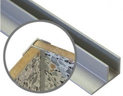 Профиль угловой для стеновых панелей 4мм,L600мм