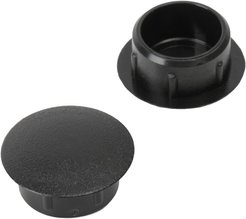 Заглушки №9979 под отверстие d14мм черные 30шт