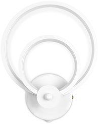 Светильник настенный светодиодный FL419 WH белый LED 4200K 20W 240х190х80мм