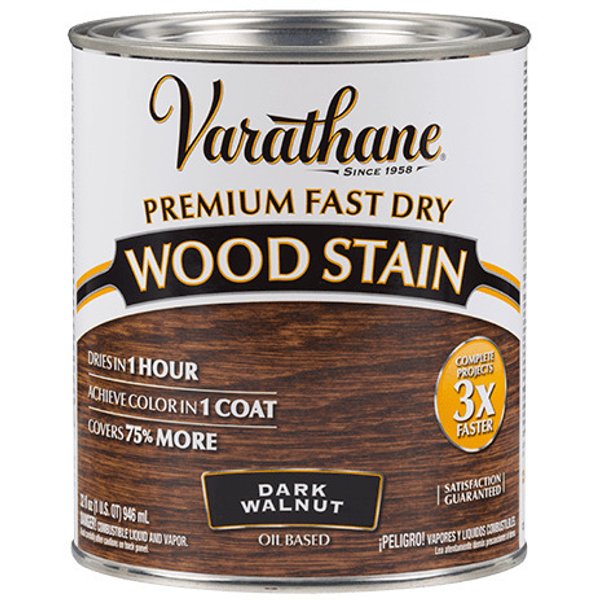 Масло Varathane Fast Dry быстросохнущее тонирующее Темный орех 0,946л