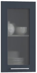 Фасад витрина Эстель 39,6х71,3х1,6см ФВ-40 Графит глянец